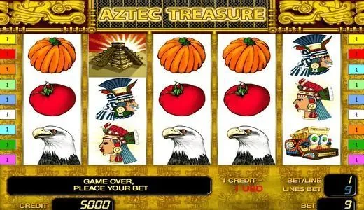 AztecTreasure — игровой автомат