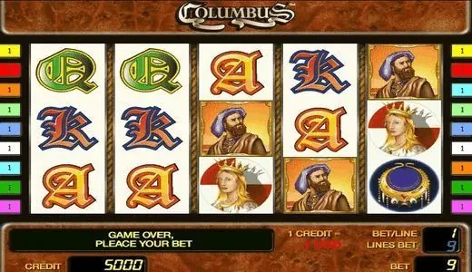 Columbus — игровой автомат