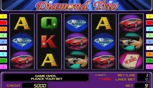 DiamondTrio — игровой автомат