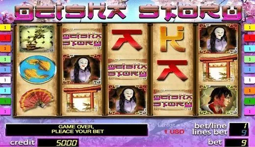 Geisha — игровой автомат