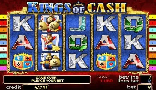 KingOfCash — игровой автомат