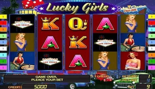 LuckyGirls — игровой автомат