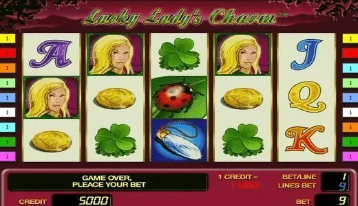 LuckyLadysCharm — игровой автомат