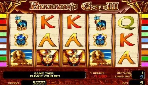 PharaonsGold3 — игровой автомат
