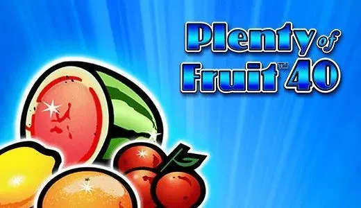 Plenty of Fruit 40 — игровой автомат