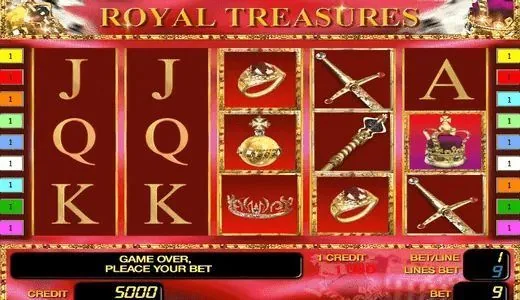 RoyalTreasures — игровой автомат