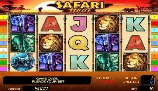 SafariHeat — игровой автомат