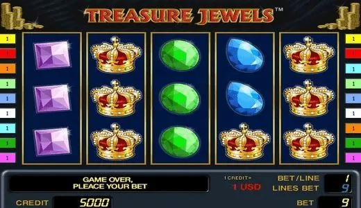 TreasureJewels — игровой автомат