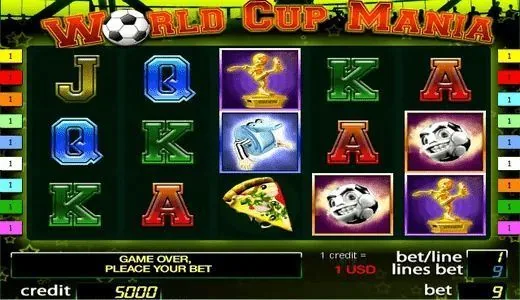 WorldCup — игровой автомат